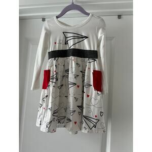 TwoCan Paper Airplane Dress Size 2T